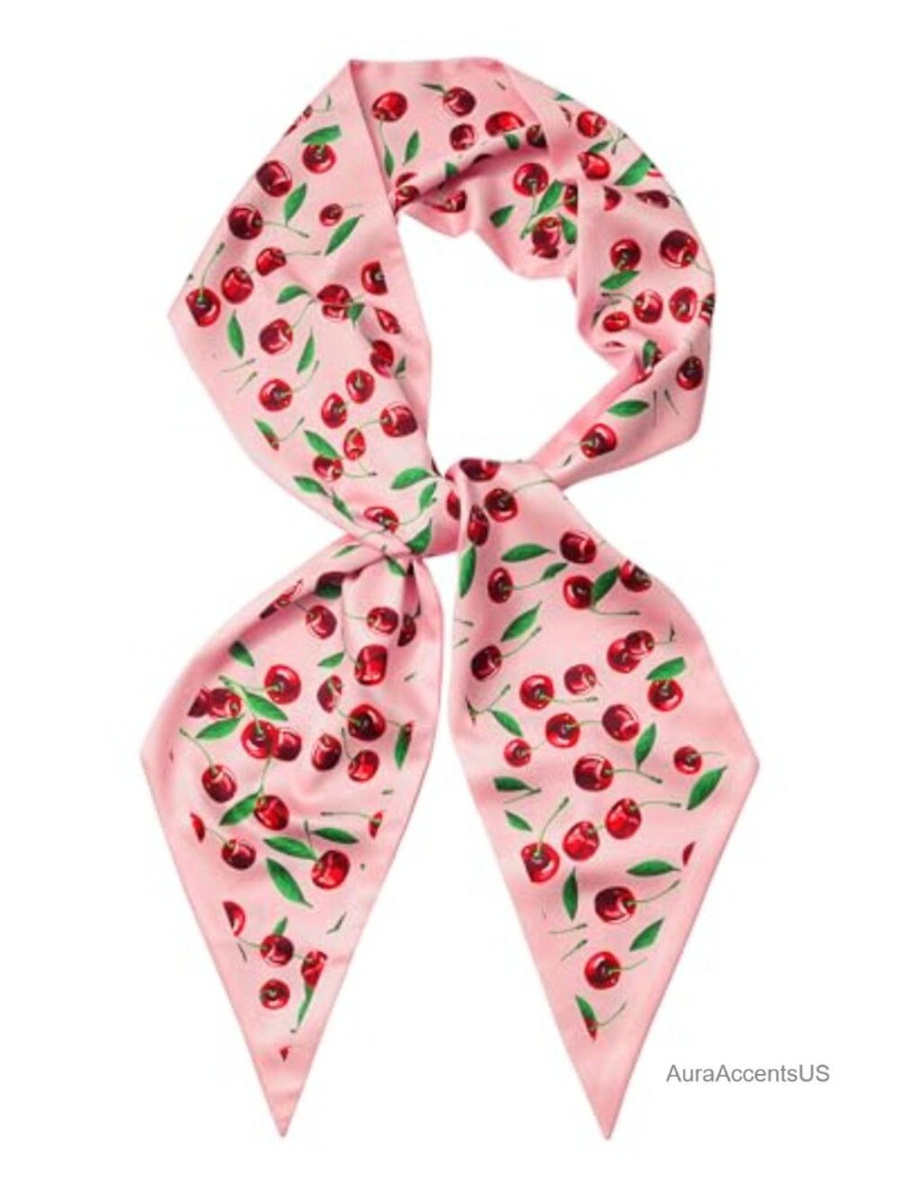 Skinny Polyester Scarf Hair Neck Bag Charm Wrap for Women